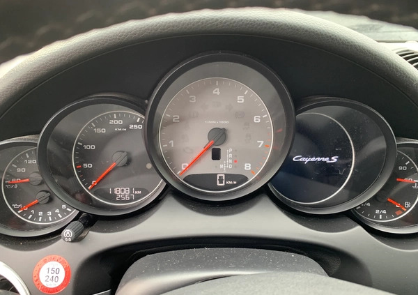 Porsche Cayenne cena 42900 przebieg: 118081, rok produkcji 2011 z Kościerzyna małe 137